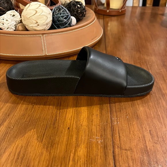 Polo Ralph Lauren Cayson black Slides Sandals Shoes new Mens Size 8 - Picture 4 of 13